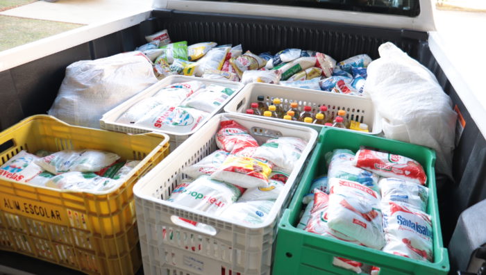 Fundo Social recebe nova doação de 2,1 toneladas de alimentos