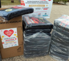 Campanha do Agasalho recebe doação de mais 40 cobertores