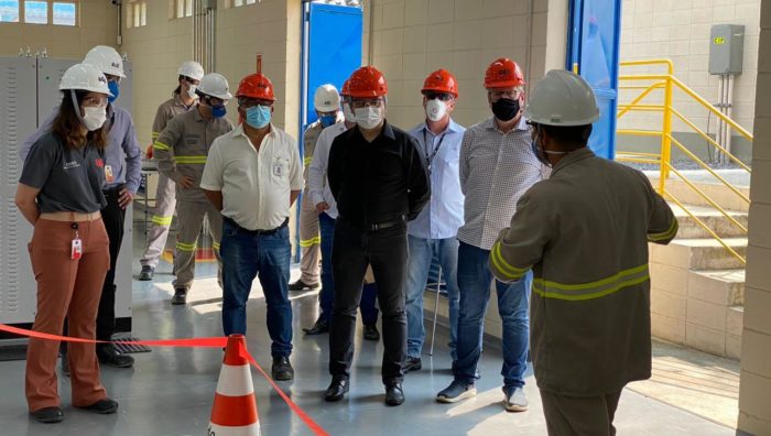 Prefeito acompanha vistoria na subestação de energia da Casa Branca