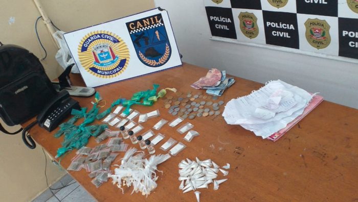 Canil da GCM faz nova apreensão de drogas no Jardim Suzanópolis