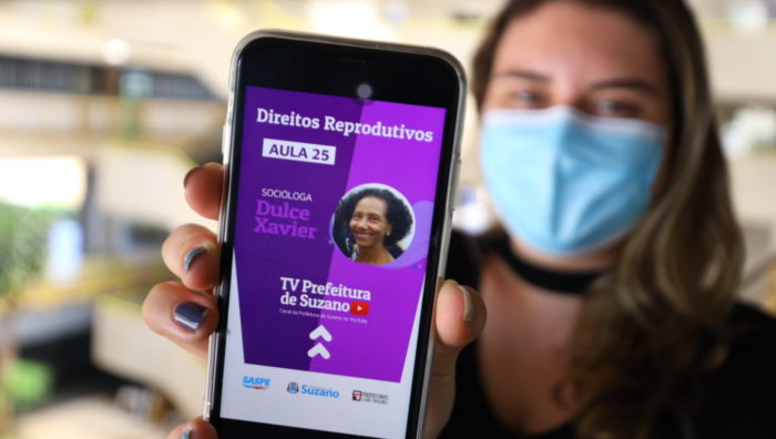 Socióloga Dulce Xavier palestra na 25ª aula do curso de Promotoras Legais