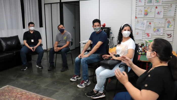 Projeto Aconchego recebe equipe do Banco de Leite de Suzano