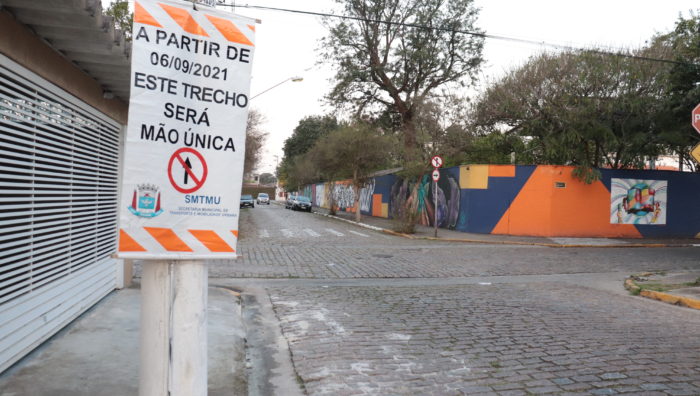 Alameda do Jardim Imperador terá mudança de mão de direção