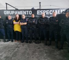 Patrulha Maria da Penha recebe representante curitibana em Suzano
