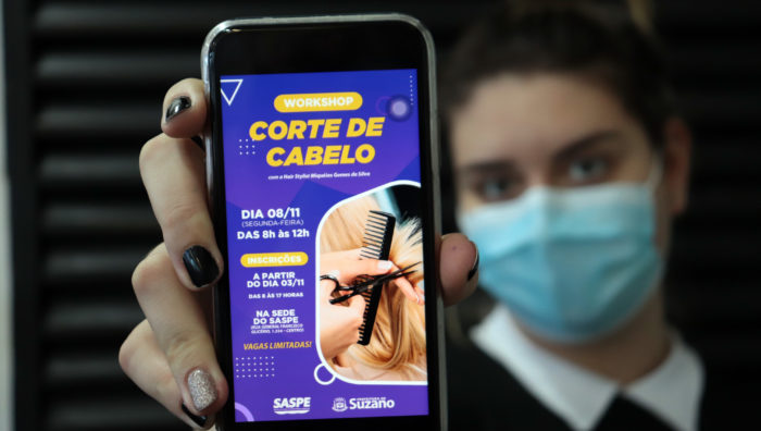 Saspe abre inscrições para workshop ‘Cortes de Cabelo’