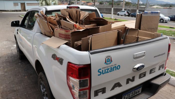 Fundo Social entrega materiais recicláveis à Central de Triagem do Colorado