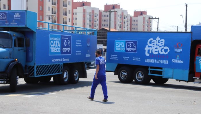 Operação Cata-Treco atende a malha central neste domingo