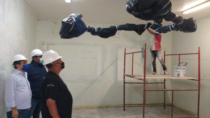 Trabalho de reforma na Santa Casa entra em nova fase