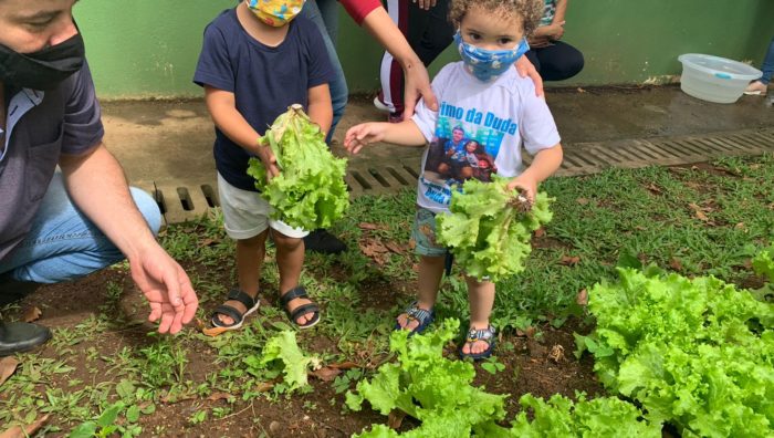 Projeto contra insegurança alimentar é destaque em escola no Monte Cristo