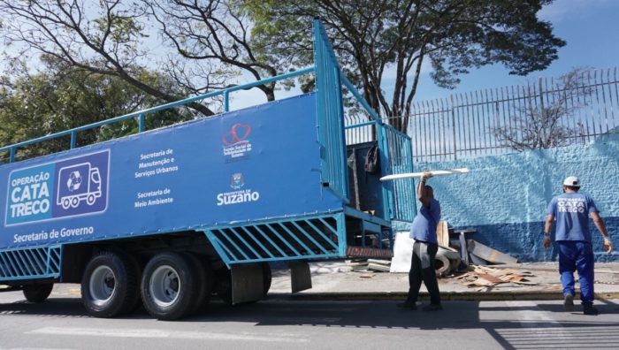 Operação Cata-Treco recolhe mais de 3 mil toneladas de inservíveis no ano