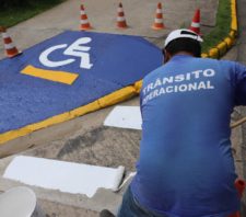 Secretaria de Transportes realiza 127 mil ações para segurança viária e acessibilidade