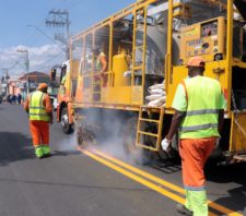 Avenida Antônio Marques Figueira recebe nova sinalização de trânsito