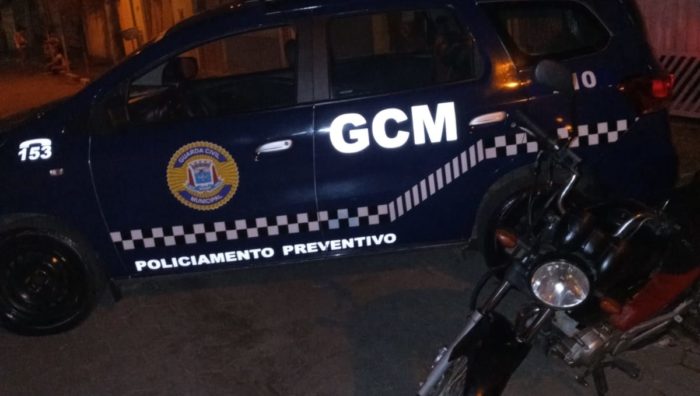 GCM apreende moto irregular no Jardim Casa Branca