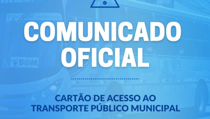 COMUNICADO OFICIAL: CARTÃO BOM