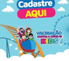 Cadastro e agendamento para vacinação de crianças de 5 a 11 anos COM ou SEM comorbidades