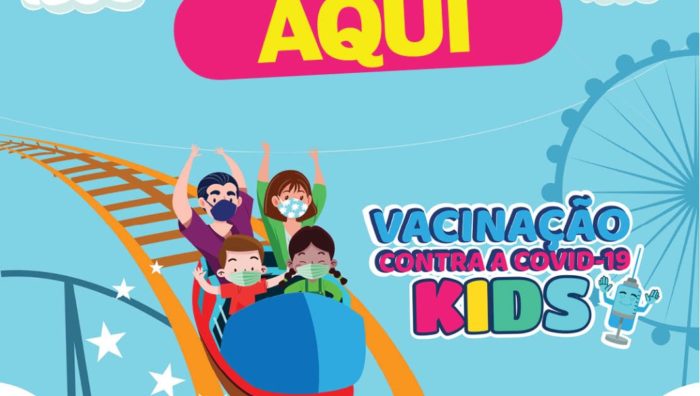 Cadastro e agendamento para vacinação de crianças de 5 a 11 anos COM ou SEM comorbidades