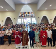 Prefeito de Suzano participa de missa em celebração a São Sebastião
