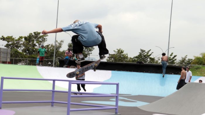 Suzano Skate Park recebe 220 pessoas em dia de reabertura