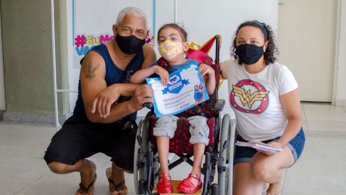 Suzano realiza primeiro dia de imunização de crianças com comorbidades