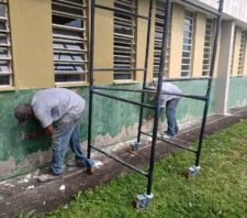 Escolas municipais recebem serviços de manutenção