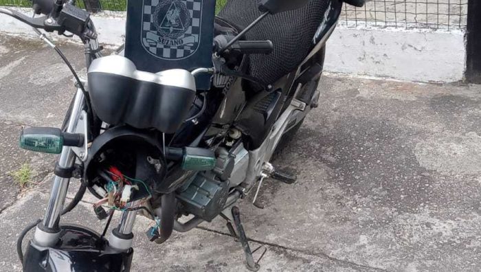 GCM recupera duas motos roubadas e prende suspeito de tráfico de drogas