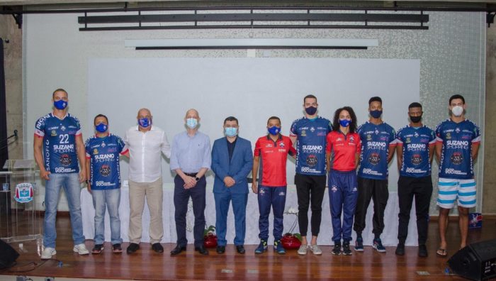 Prefeito participa de anúncio de atletas do Suzano Vôlei para 2022