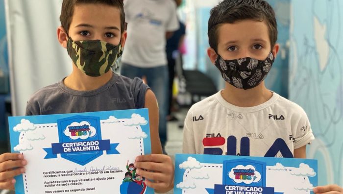Vacinação abre agendamento para 2ª dose de crianças