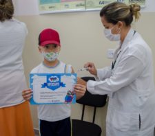 Vacinação de crianças tem novas vagas para a próxima semana em Suzano