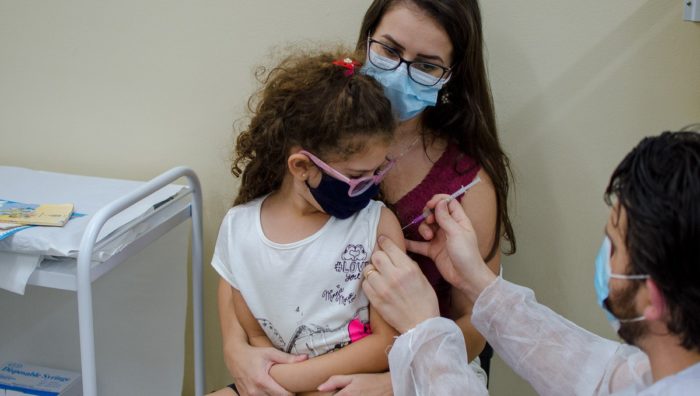 Suzano dá continuidade à imunização de crianças com mais 335 doses aplicadas