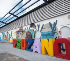 Terminal Norte ganha novo mural do projeto Arte Pública