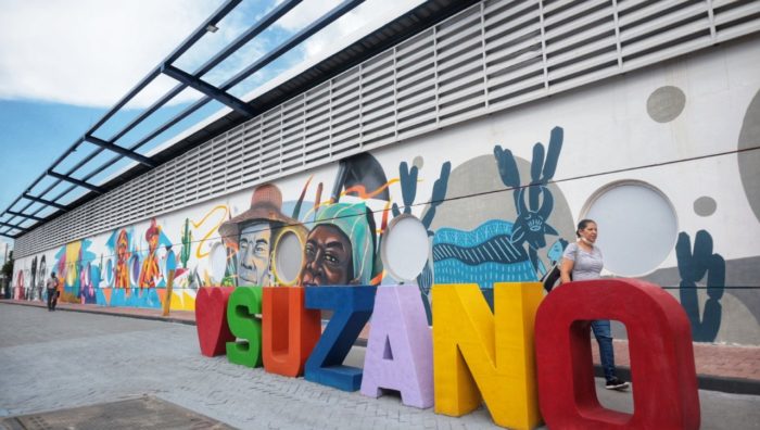 Terminal Norte ganha novo mural do projeto Arte Pública