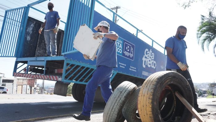 Cata-Treco passa a atender o centro de Suzano aos sábados