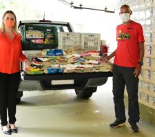 Fundo Social recebe doação de mais de 1,8 tonelada de alimentos