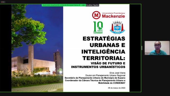 Prefeito é convidado para palestrar em evento virtual da Universidade Mackenzie