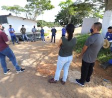 NAS retoma projeto ‘Trocando Ideias’ e visita trabalhadores de cemitérios