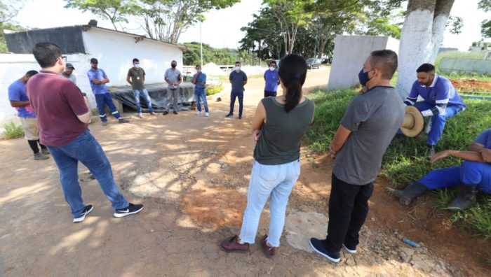 NAS retoma projeto ‘Trocando Ideias’ e visita trabalhadores de cemitérios