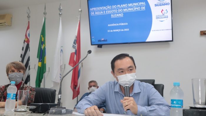 Suzano apresenta revisão do plano de saneamento em audiência pública