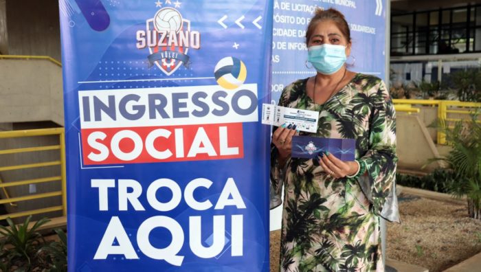 Fundo Social promove troca de ingressos do Suzano Vôlei a partir de quarta