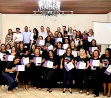 Promotoras Legais Populares de Suzano realizam solenidade em Minas Gerais