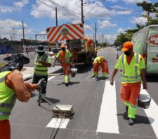 Secretaria Municipal de Transportes realiza 572 intervenções em um mês