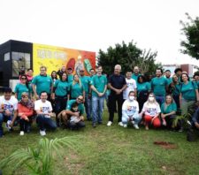 Parque Max Feffer recebe plantio de cem novas árvores no aniversário de Suzano