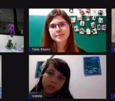 ‘Cola aí na Live’ aborda a felicidade com estudantes da rede municipal