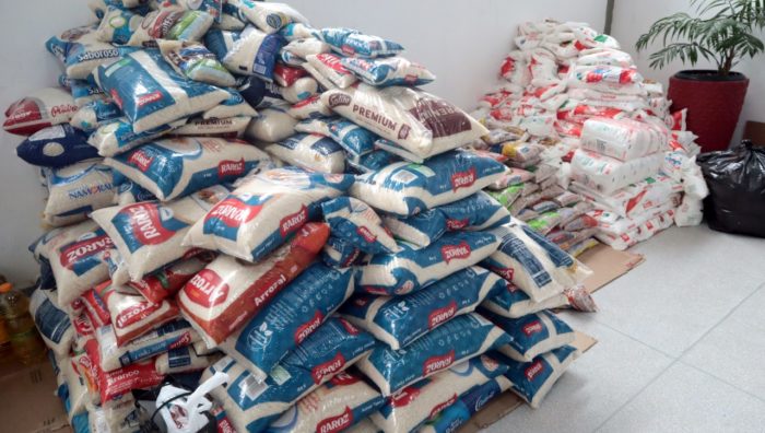 Fundo Social recebe 9 toneladas de alimentos da Igreja Cristã Mundial
