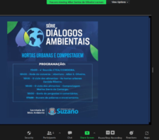 Programa ‘Diálogos Ambientais’ debate sobre hortas urbanas e compostagem