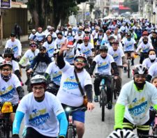 Passeio Ciclístico de Suzano reúne mais de 800 pessoas