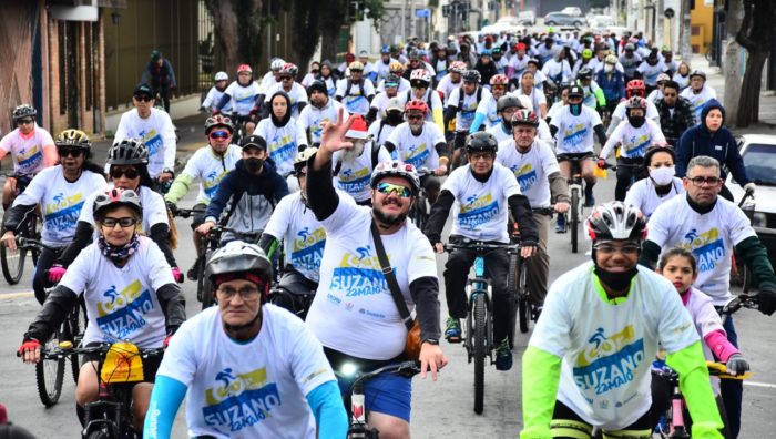 Passeio Ciclístico de Suzano reúne mais de 800 pessoas