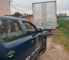 GCM recupera veículos e carga avaliada em R$ 7 mil