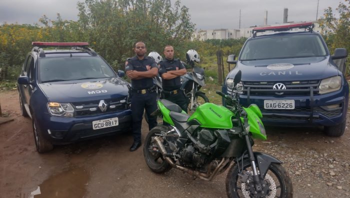 GCM localiza moto roubada no Jardim Varan