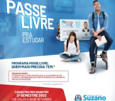 Passe Livre Estudantil – 2º Semestre