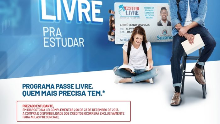 Passe Livre Estudantil – 2º Semestre